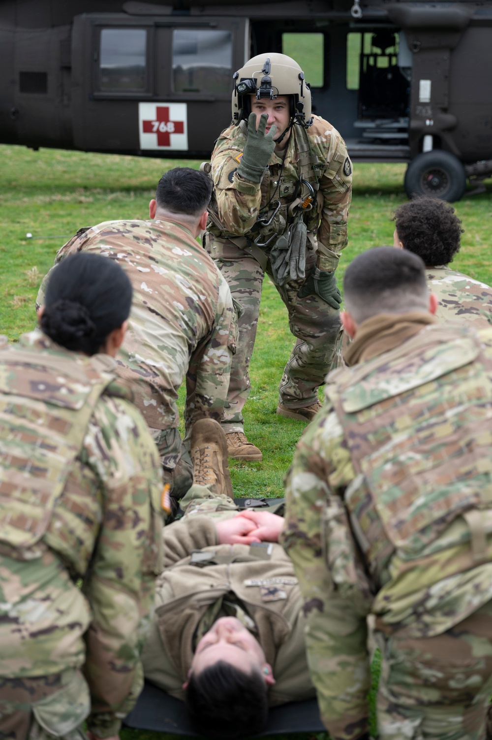 Oregon Army Guard medics complete hands-on, scenario-based training