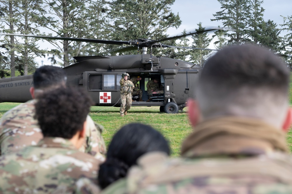 Oregon Army Guard medics complete hands-on, scenario-based training