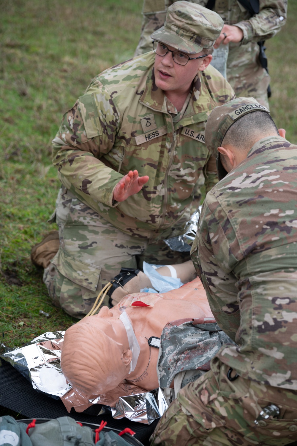 Oregon Army Guard medics complete hands-on, scenario-based training