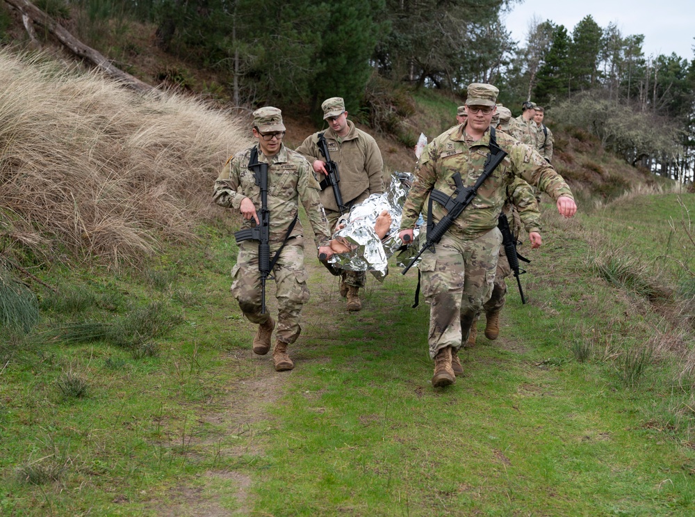 Oregon Army Guard medics complete hands-on, scenario-based training