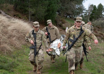 Oregon Army Guard medics complete hands-on, scenario-based training