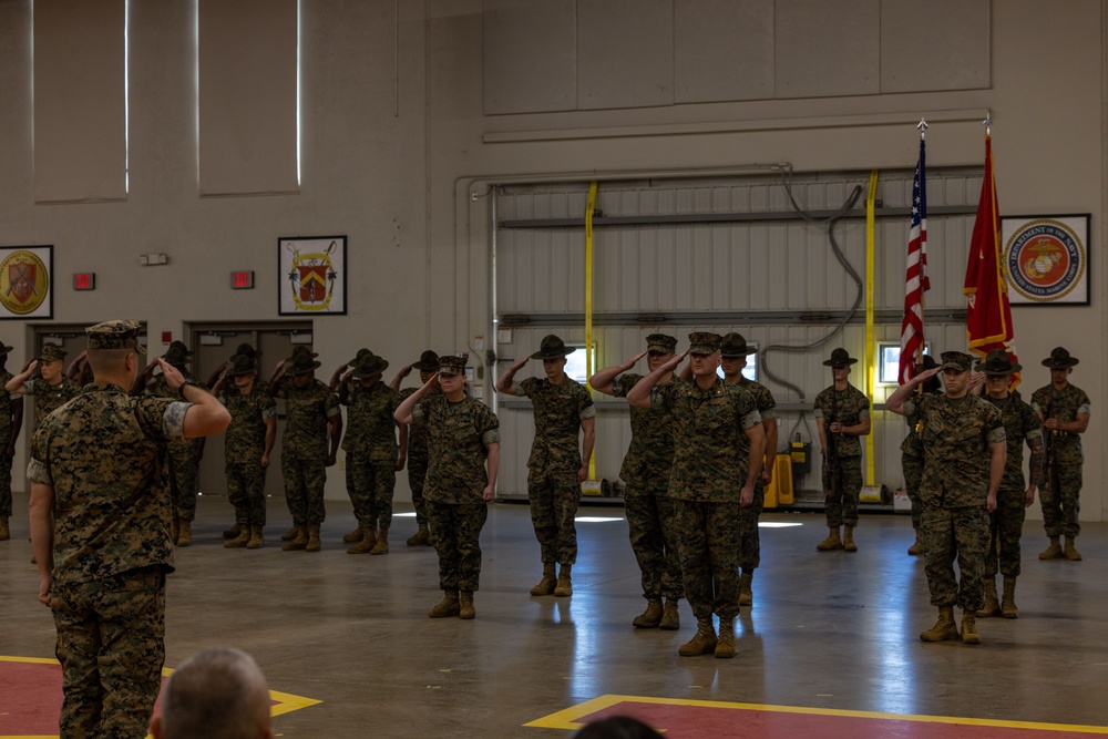 Second Recruit Training Battalion Change of Command