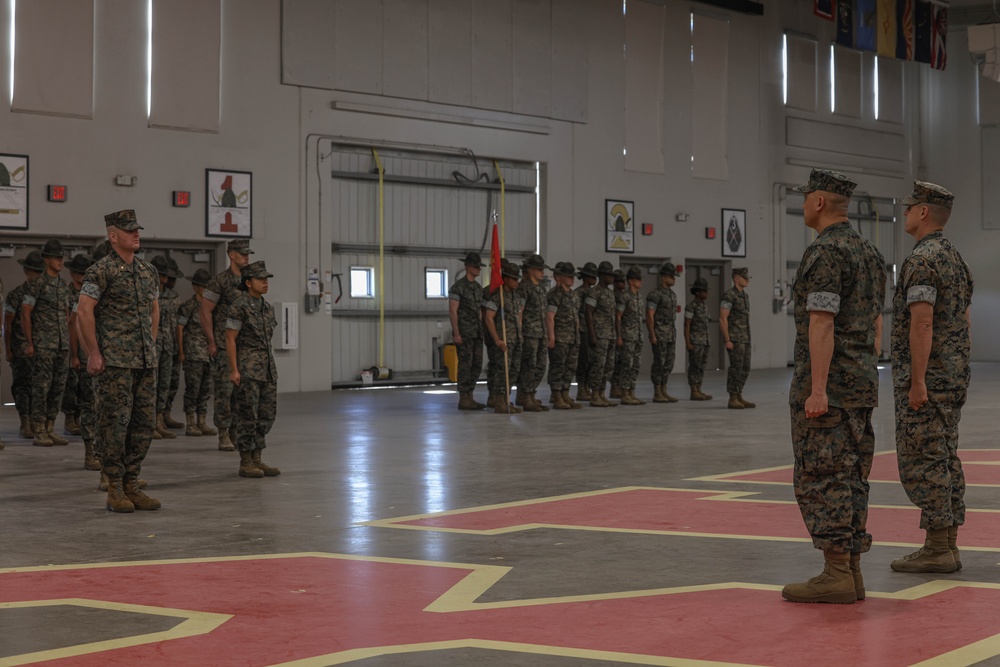 Second Recruit Training Battalion Change of Command