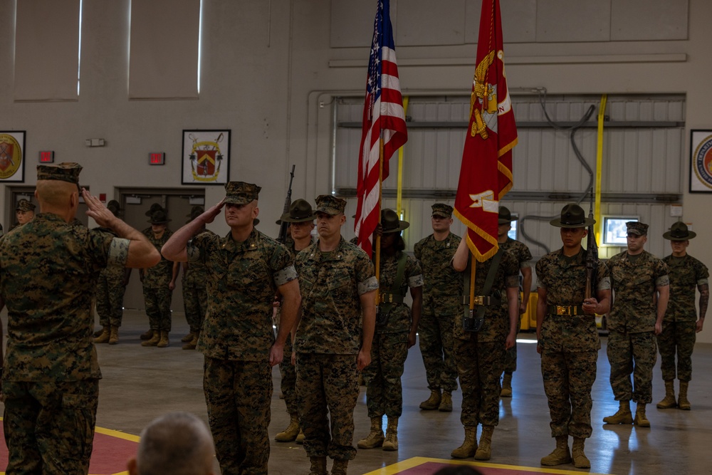 Second Recruit Training Battalion Change of Command