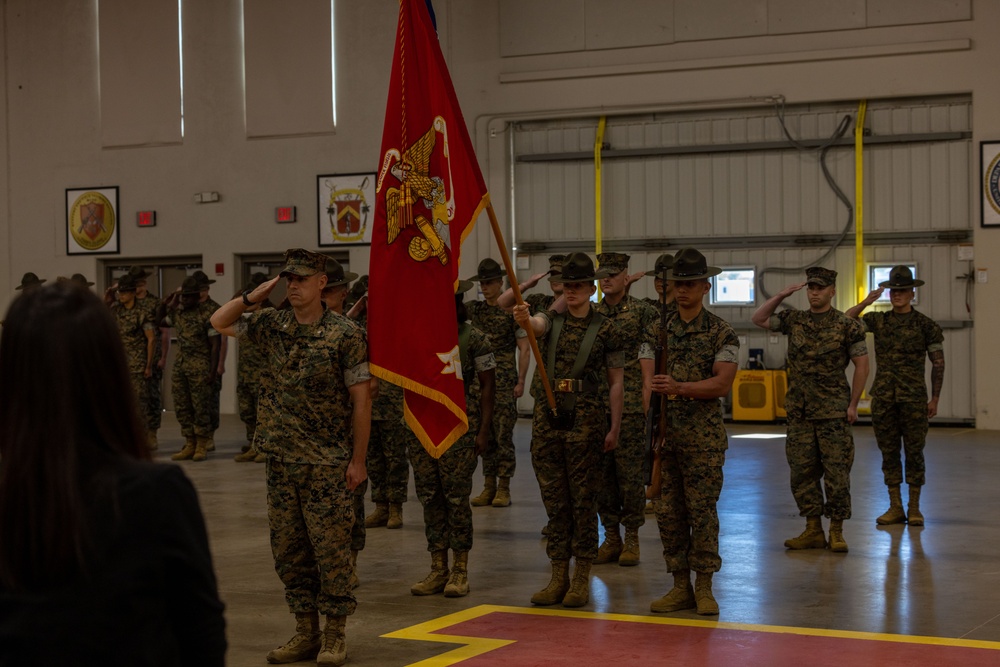 Second Recruit Training Battalion Change of Command