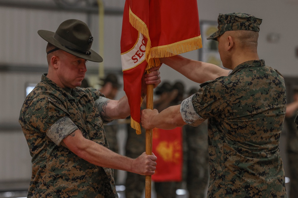 Second Recruit Training Battalion Change of Command