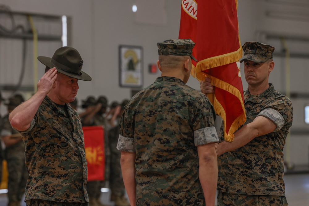 Second Recruit Training Battalion Change of Command