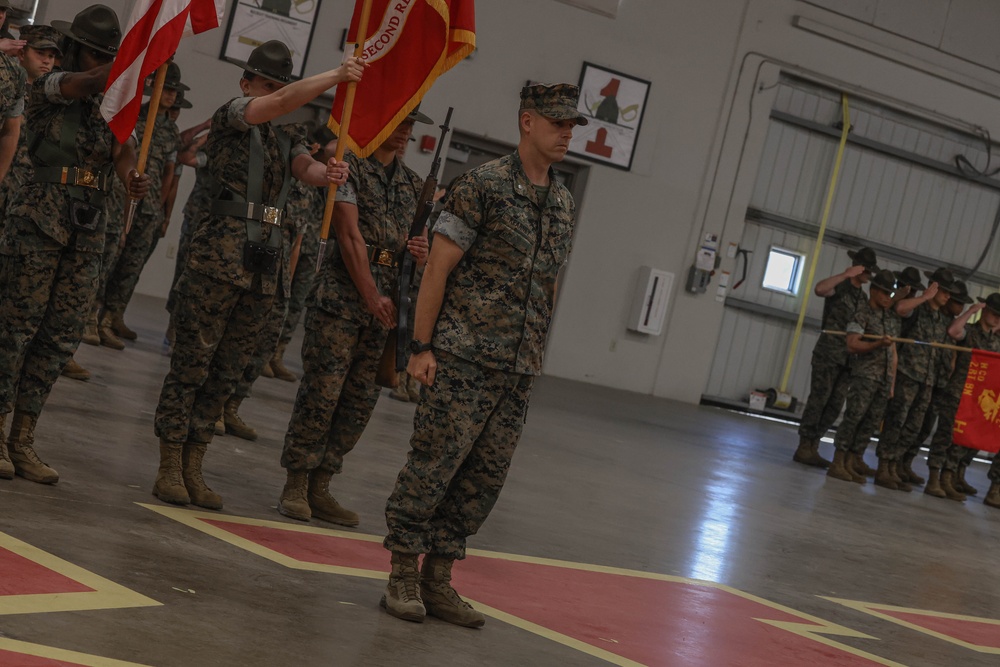 Second Recruit Training Battalion Change of Command