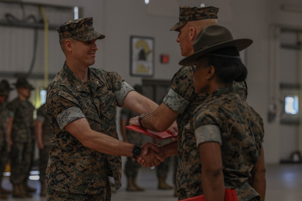 Second Recruit Training Battalion Change of Command