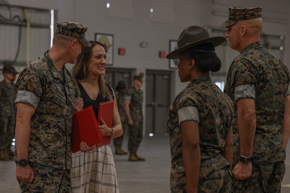 Second Recruit Training Battalion Change of Command