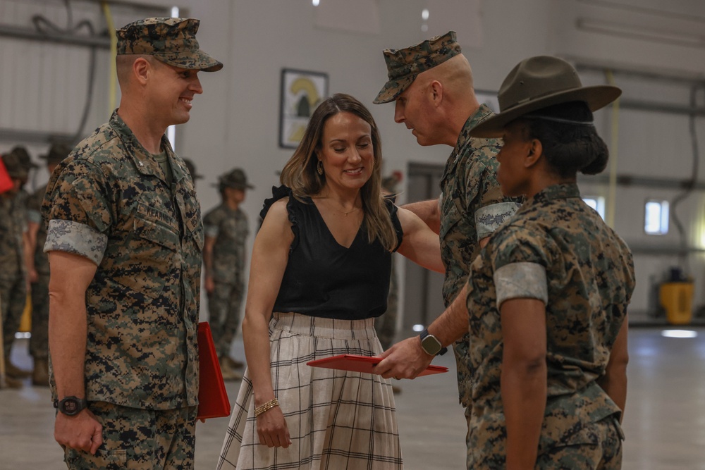 Second Recruit Training Battalion Change of Command