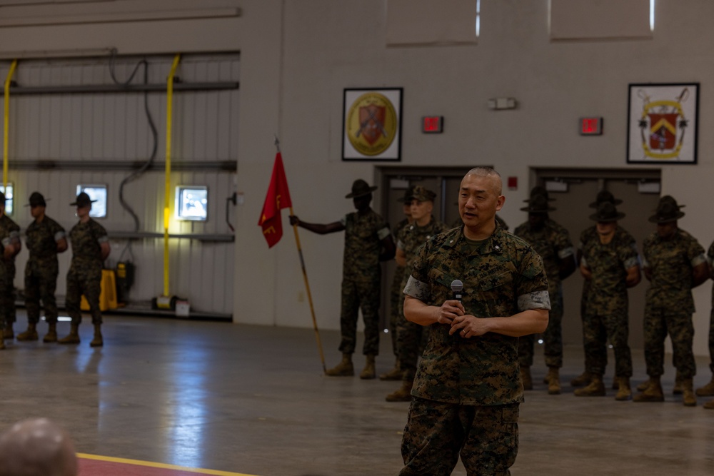 Second Recruit Training Battalion Change of Command