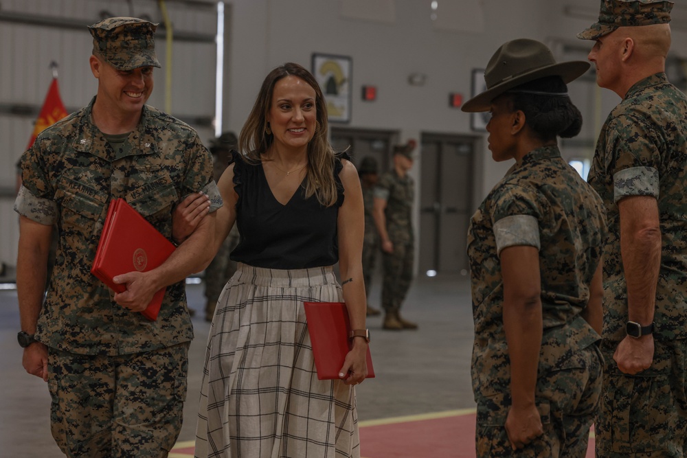 Second Recruit Training Battalion Change of Command