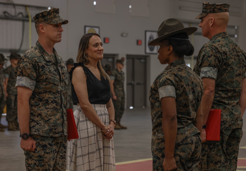 Second Recruit Training Battalion Change of Command