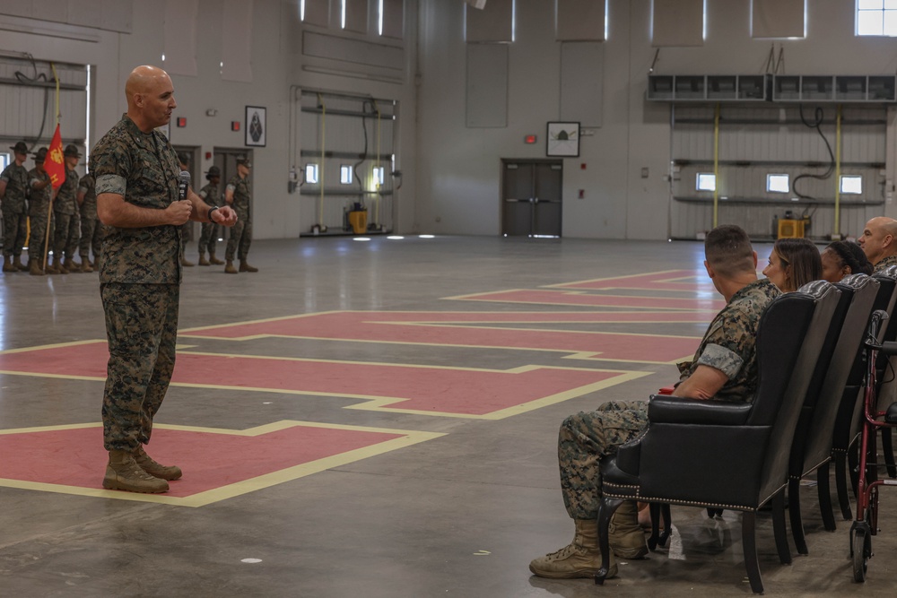 Second Recruit Training Battalion Change of Command