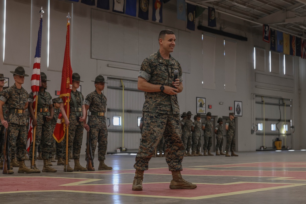 Second Recruit Training Battalion Change of Command