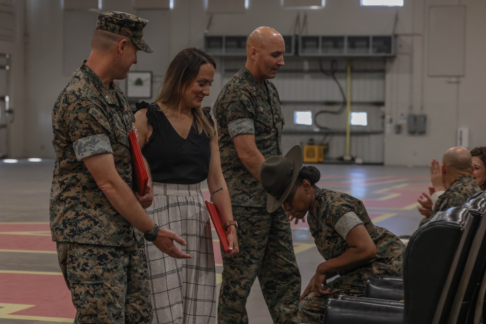 Second Recruit Training Battalion Change of Command