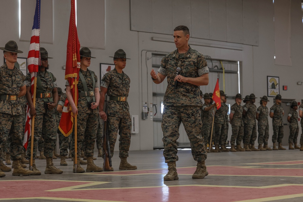 Second Recruit Training Battalion Change of Command