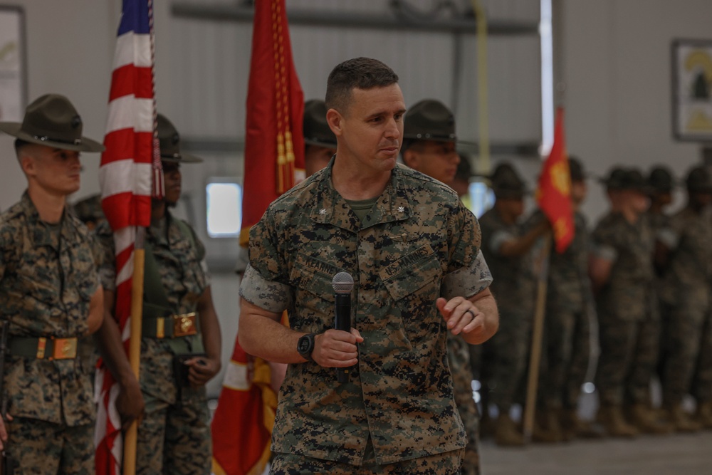 Second Recruit Training Battalion Change of Command