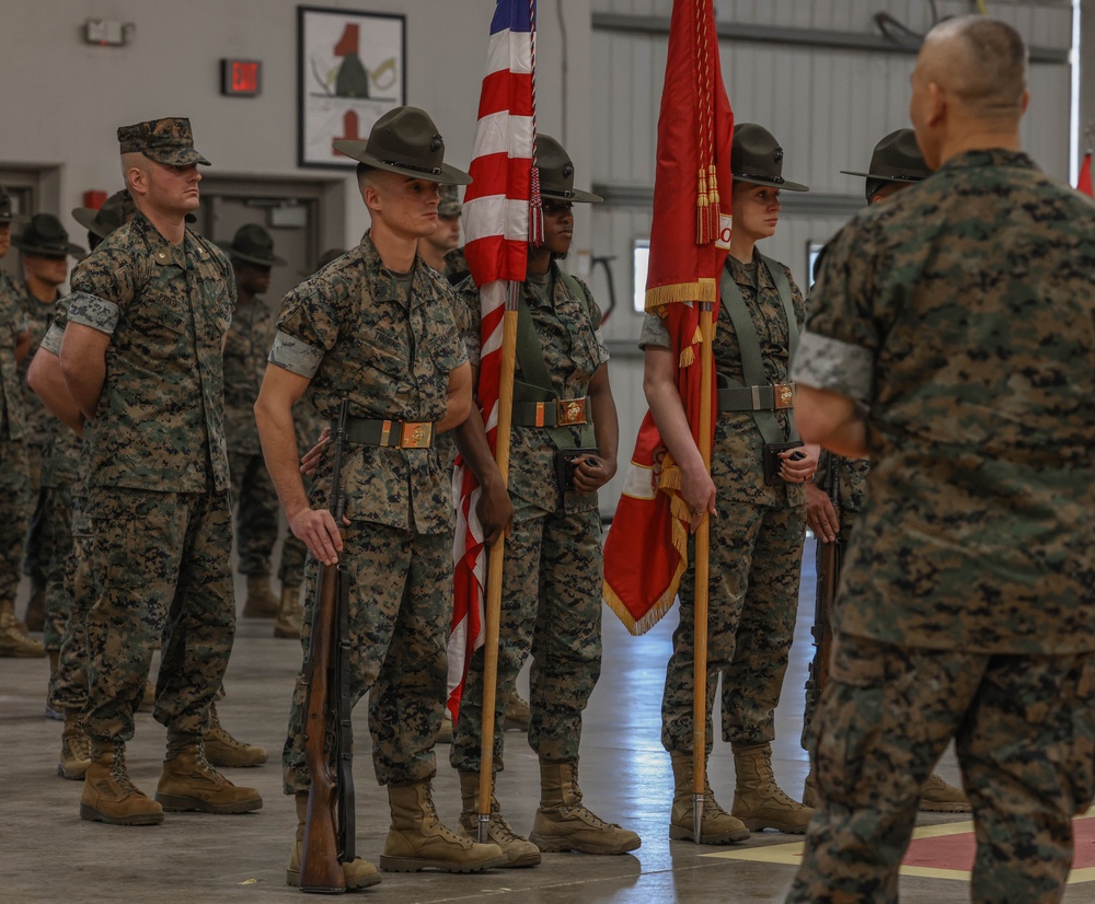 Second Recruit Training Battalion Change of Command