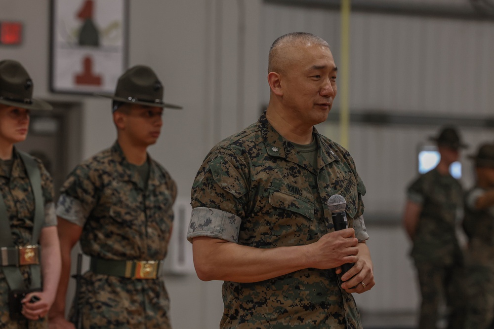 Second Recruit Training Battalion Change of Command