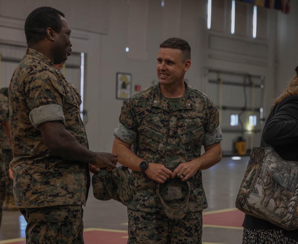 Second Recruit Training Battalion Change of Command