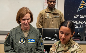 10th Air Force commander visits 310th Space Wing