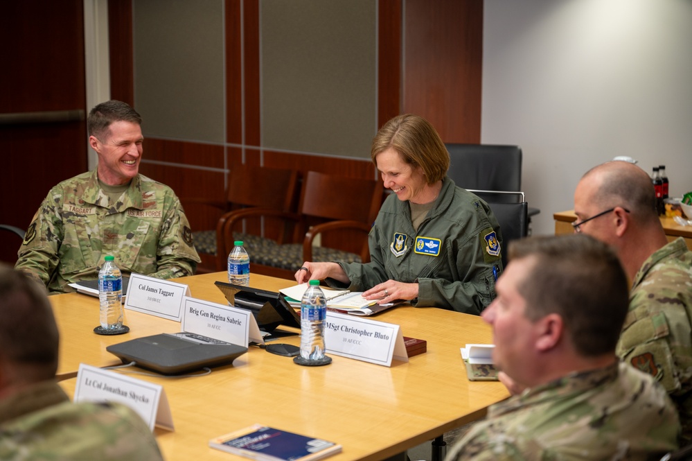 10th Air Force commander visits 310th Space Wing