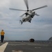 USS Mobile (LCS 26) conducts underway replenishment with USNS Wally Schirra (T-AKE 8) in South China Sea