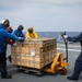 USS Mobile (LCS 26) conducts underway replenishment with USNS Wally Schirra (T-AKE 8) in South China Sea