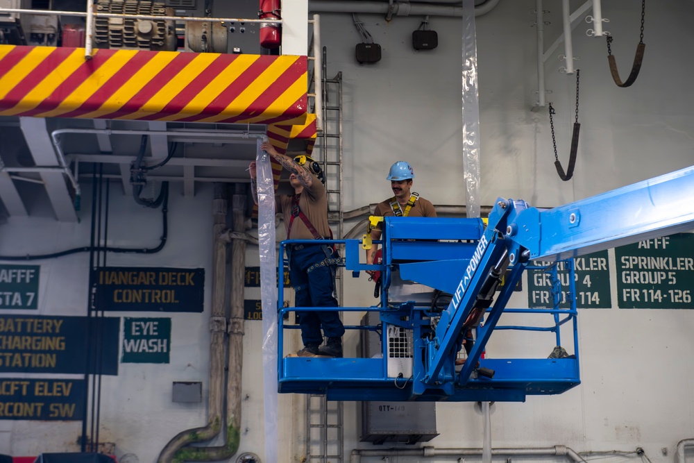 Abraham Lincoln upkeep sprinklers