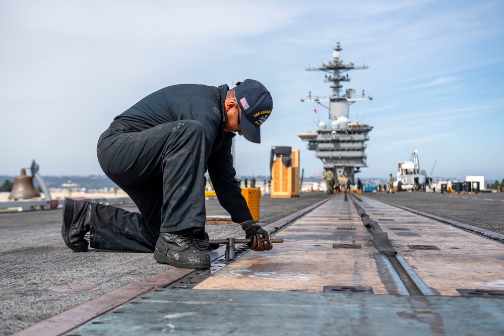 Abraham Lincoln proactive maintenance