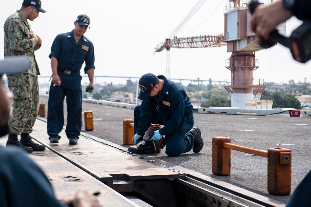 Abraham Lincoln proactive maintenance