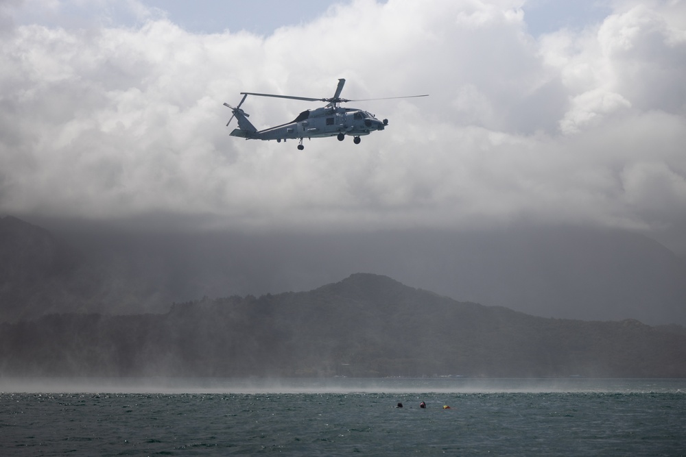 Down by the Bay: U.S. Navy Sailor's Conduct Search and Rescue Training in Kaneohe Bay
