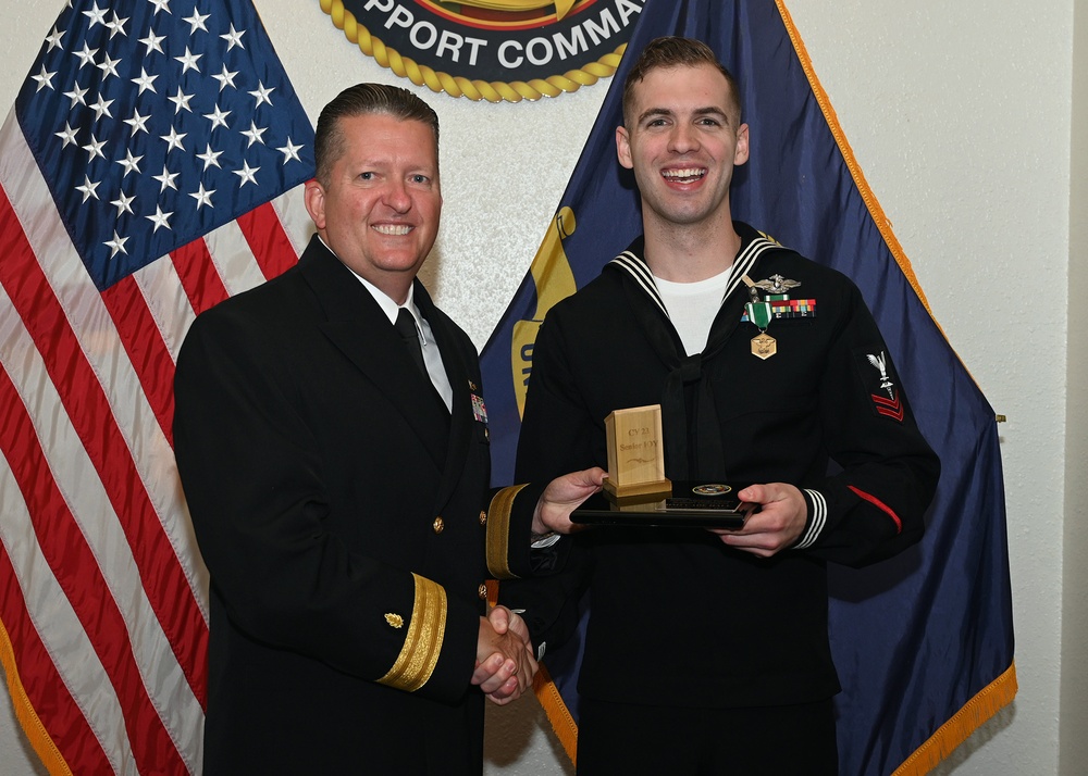 Memphis Sailor recognized as NMFSC 2023 Junior Grade Instructor of the Year