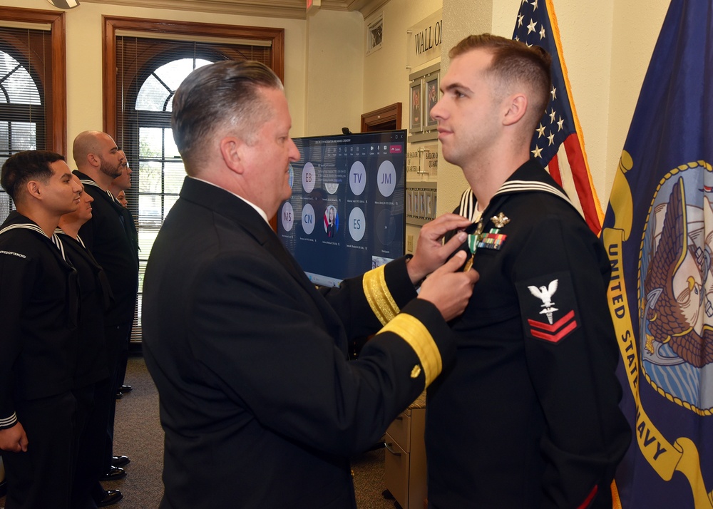 Memphis Sailor recognized as NMFSC 2023 Junior Grade Instructor of the Year