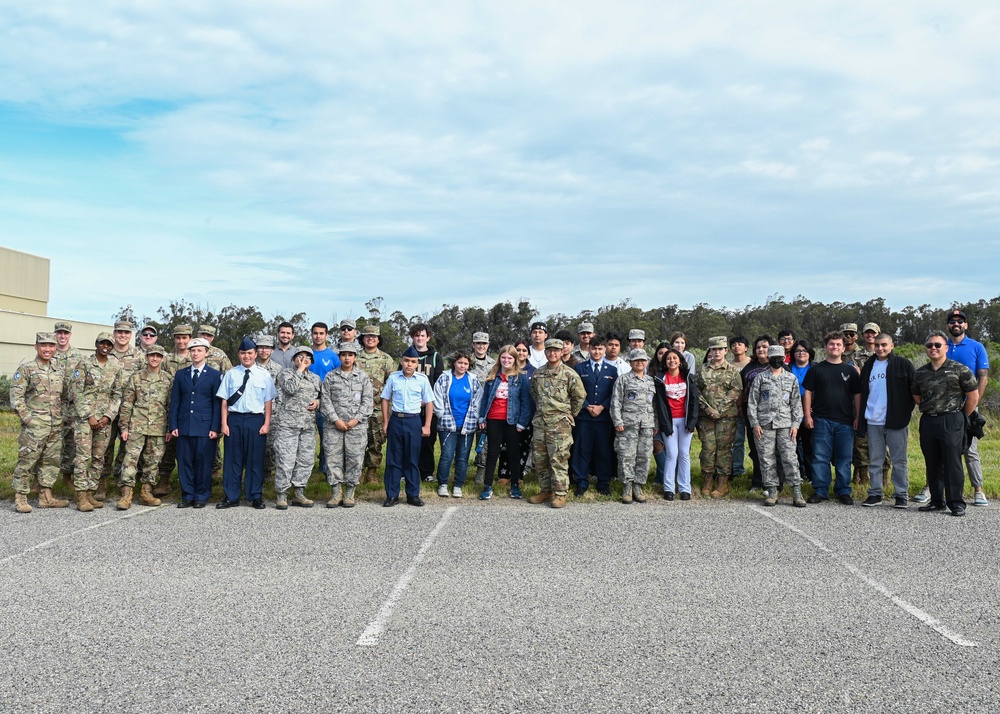 Oxnard High School JROTC Cadets Tours Vandenberg