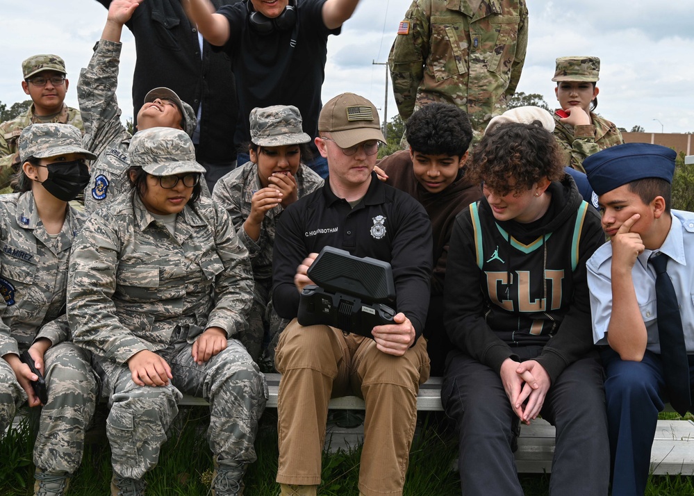 Oxnard High School JROTC Cadets Tours Vandenberg