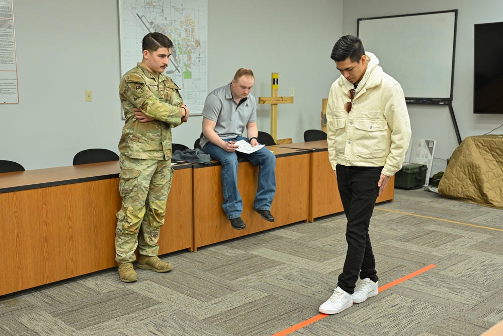 Security forces Airmen train to recognize, prevent driving while intoxicated