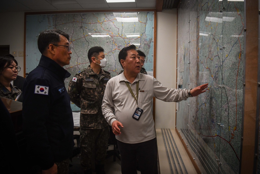 7th ROKAF ACSG tour USAG Humphreys