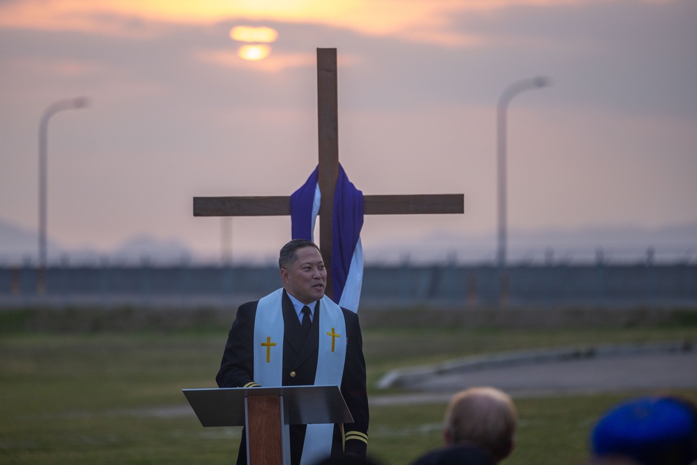MCAS Iwakuni Chapel celebrates Easter with sunrise service
