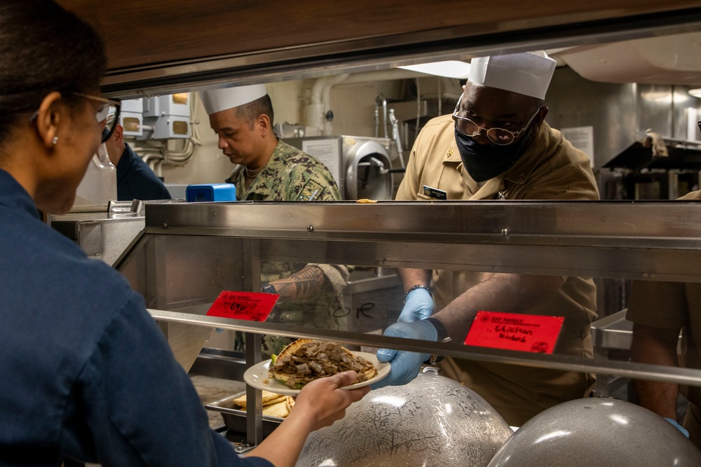 DVIDS Images USS Blue Ridge and C7F Celebrate the Navy Chief