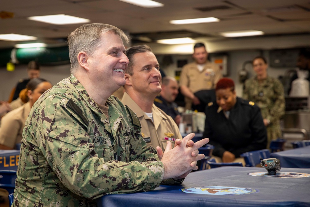 DVIDS Images USS Blue Ridge and C7F Celebrate the Navy Chief