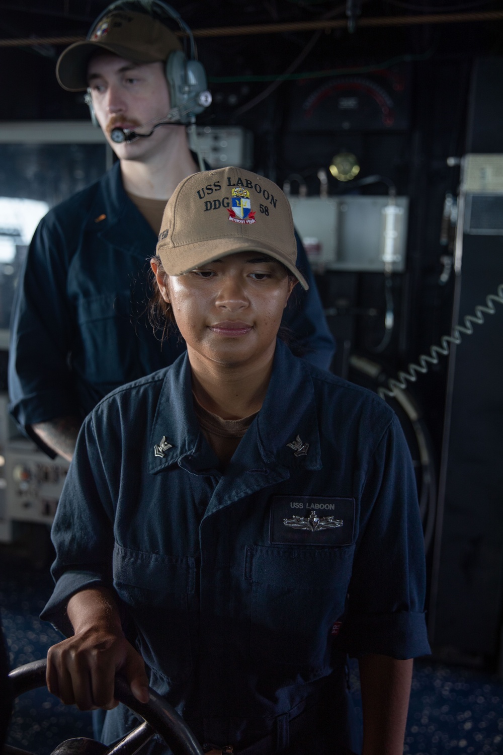 DVIDS - Images - USS Laboon (DDG 58) Conducts Replenishment-at-Sea with ...