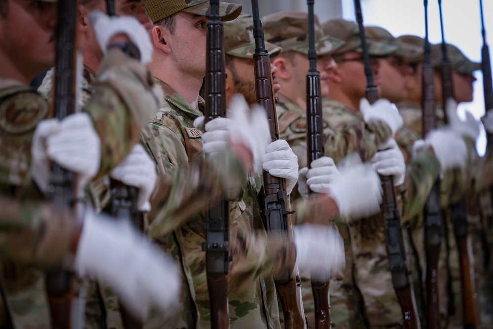 Firing Party: Yokota, Misawa honor guardsmen complete U.S. Air Force Honor Guard basic course