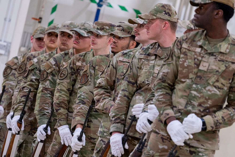 Firing Party: Yokota, Misawa honor guardsmen complete U.S. Air Force Honor Guard basic course