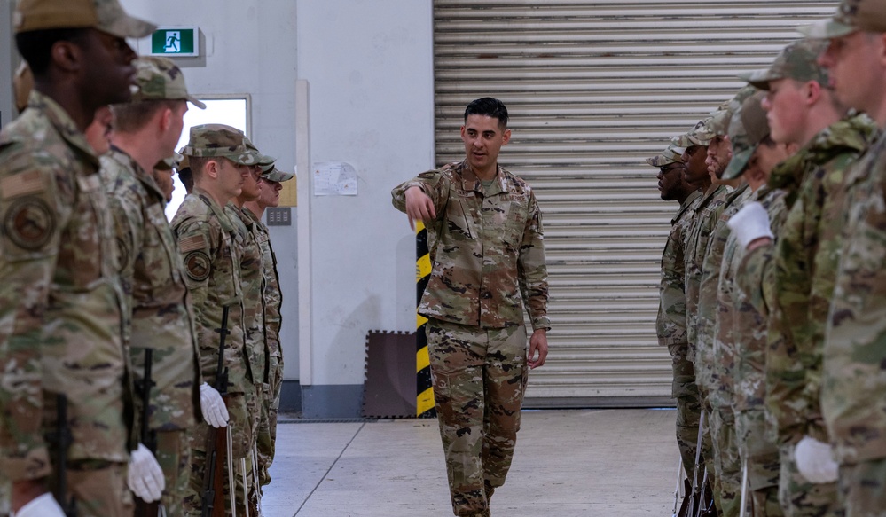 Firing Party: Yokota, Misawa honor guardsmen complete U.S. Air Force Honor Guard basic course