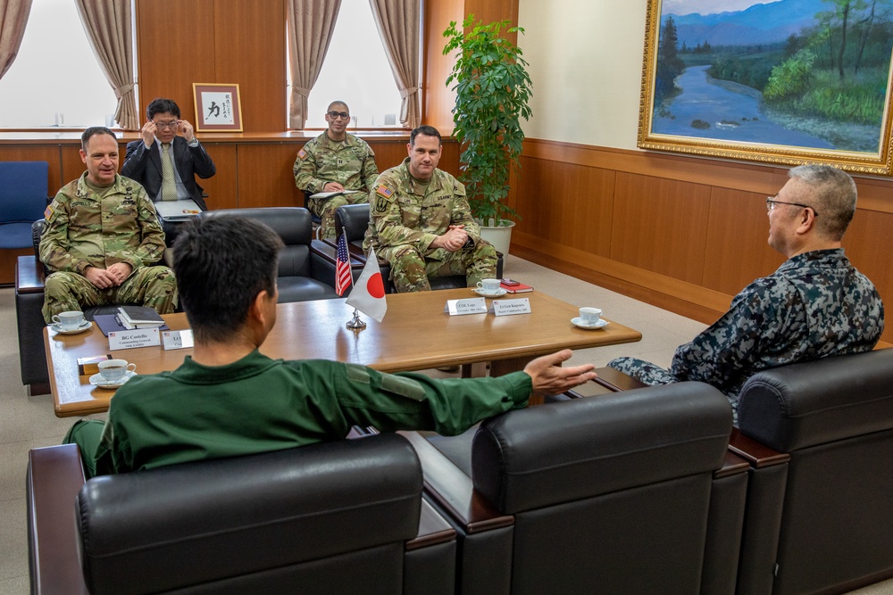 94th AAMDC and 38th ADA BDE Command Teams Visit Japan Air Self-Defense Force Air Defense Command Headquarters