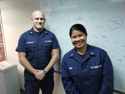 U.S Coast Guard conducts SAR communication exercise with Japanese partners