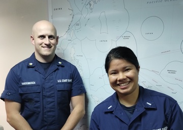 U.S Coast Guard conducts SAR communication exercise with Japanese partners